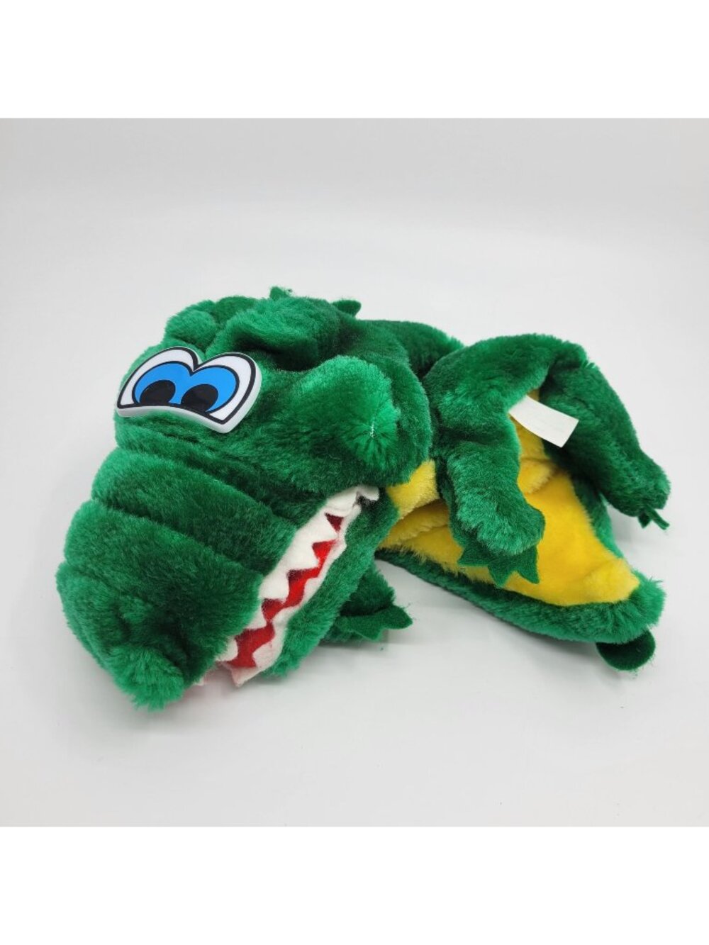 Huggable Hand Puppets ALIGATOR / CROCODILE Plush Vintage Puppet Pretend Play